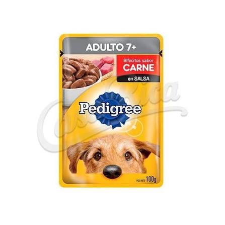 pedigri perro humedo